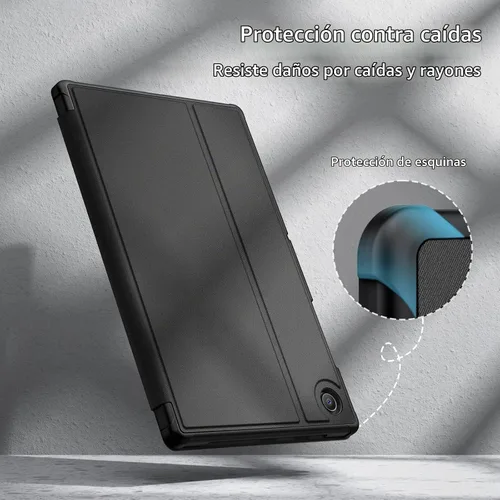 Vista 6 de JETech - Funda tipo libro para Samsung Galaxy Tab A8 de 10,5", color negro