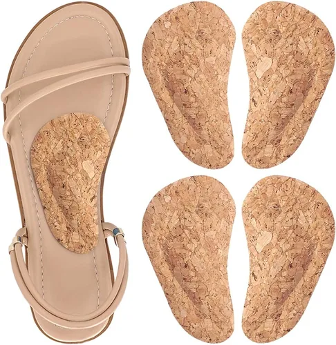Vista 6 de Dr. Foot's - Plantillas de soporte de arco para pies planos, fascitis plantar, aliviar el dolor para mujeres y hombres, 2 pares (beige)