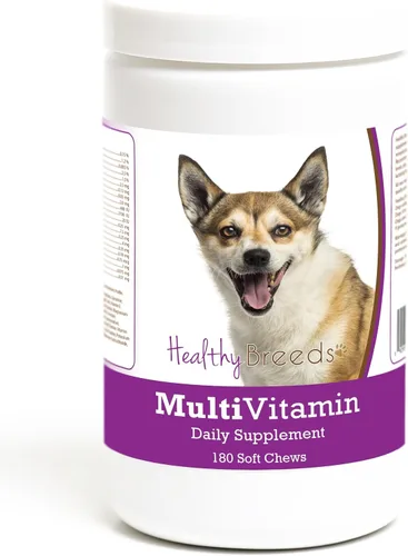 Vista 110 de Healthy Breeds Affenpinscher Multivitamínico suave masticable para perros 180