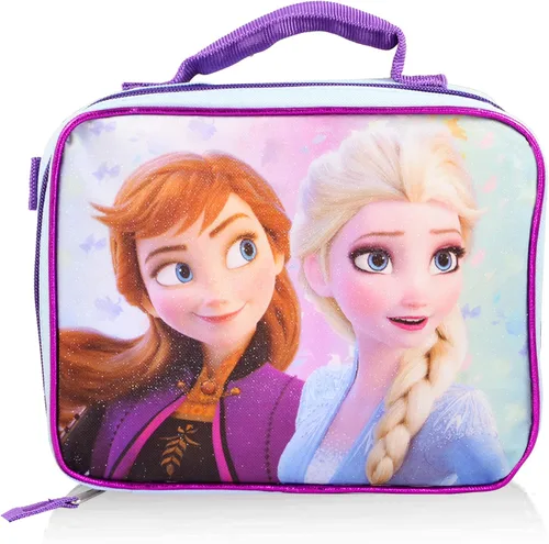 Vista 3 de Disney Frozen - Mochila con juego de lonchera - Paquete con mochila Frozen bolsa de almuerzo botella de agua suministros escolares congelados más