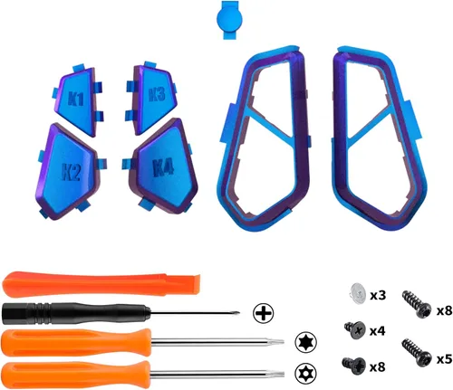 Vista 3 de Chameleon - Botones traseros y botón de ajuste para Xbox One SX, Xbox Series XS Controller eXtremerate Victor SX, kit de remapeo de Victor SX, sin