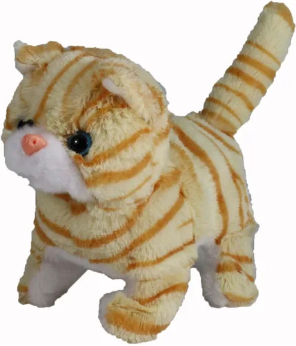 Vista 2 de Casanova El gatito mecánico, rayado anaranjado.