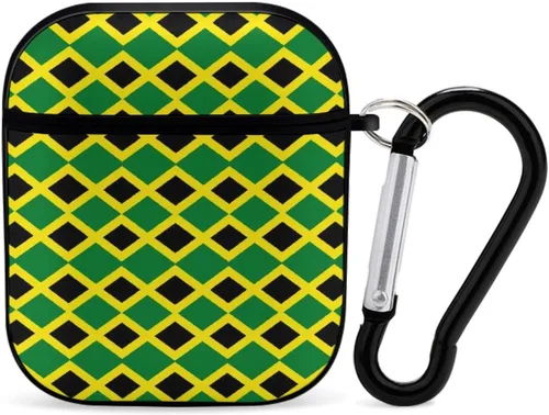 Vista 16 de Funda con diseño tropical de piñas de neón para AirPods, TPU a prueba de golpes, compatible con AirPods 2 y 4