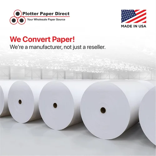 Vista 6 de Plotter Paper Direct (20 libras, color amarillo 4 rollos, núcleo de 2 pulgadas 36 pulgadas x 150 pies) para impresión CAD en impresoras