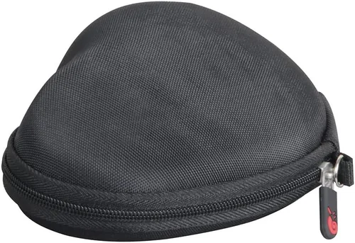 Vista 4 de Hermitshell Estuche rígido de viaje para ratón inalámbrico Nulea M501 Trackball (Negro+Azul)