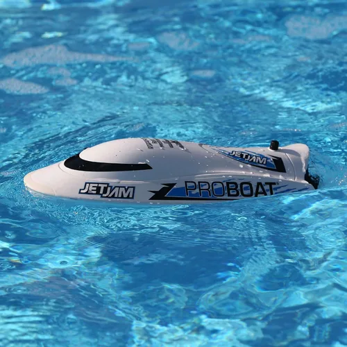 Vista 15 de Horizon Hobby Pro Boat RC Jet Jam V2 - Pilas de 12 pulgadas para transmisor no incluido, naranja PRB08031V2T1 Blanco