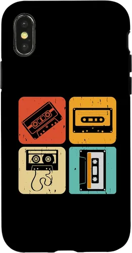 Vista 5 de Cassette Tape Music 70s 80s 90s Retro Playlist Case for iPhone 17