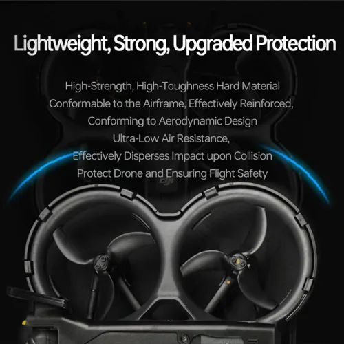 Vista 8 de Armadura mejorada de protección completa de 360° para DJI AVATA 2 Drone Protector Anillo de parachoques Barra protectora Accesorios anticolisión