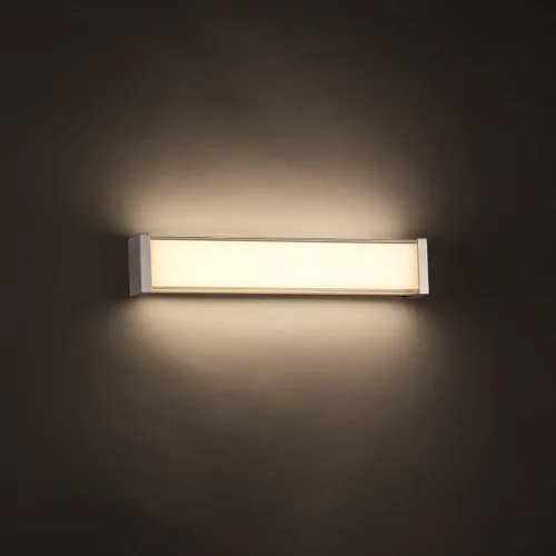 Vista 2 de Svelte - Lámpara LED para tocador de baño o pared de 16 pulgadas, 2700 K en níquel cepillado