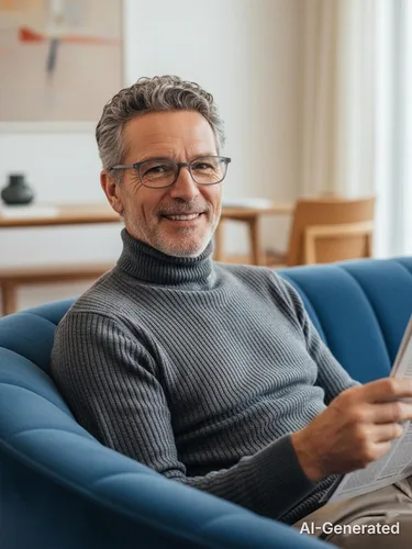 Vista 2 de VISOONE Gafas de lectura multifocales progresivas TR90 con bloqueo de luz azul con estilo Royota para mujeres y hombres Gris