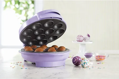 Vista 2 de Brentwood ts-254 electrodoméstico para hacer piruletas de torta, color morado, Púrpura