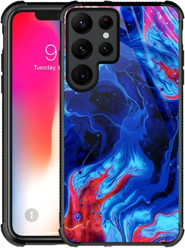 Vista 9 de CARLOCA Funda compatible con Samsung Galaxy S22 Ultra, diseño de humor para adultos, diseño de patrón de humor para niñas y niños, a prueba