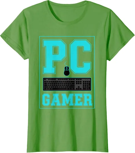 Vista 59 de PC Gamer Gaming Teclado Ratón Esports Computer Fan Camiseta