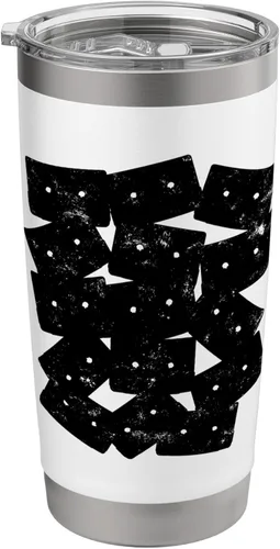 Vista 8 de Retro Cassette 90s 80s Theme Party Outfit Costume Stainless Steel Insulated Tumbler