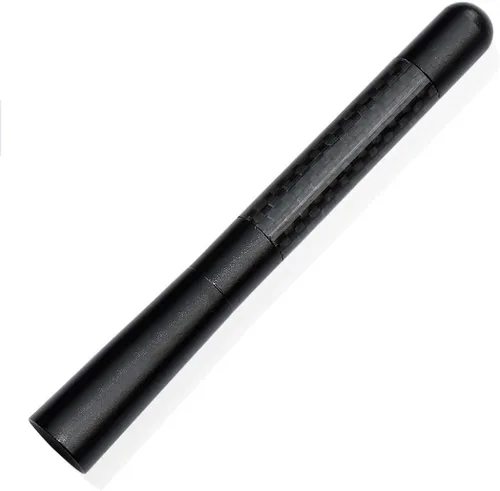 Vista 2 de Bingfu Antena de fibra de carbono para motocicleta, repuesto de antena de radio de motocicleta, paquete de 2 unidades compatible con motocicleta