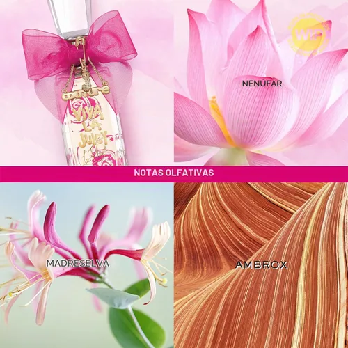 Vista 3 de Juicy Couture Viva La Juicy La Fleur Eau de Parfum para mujer, 5 onzas líquidas Eau de perfume floral dulce para mujer. Perfume con notas