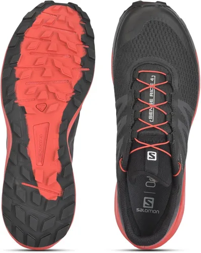 Vista 5 de Salomon Sense Ride 4 Trail Zapatillas de running para hombre negroGoji BerryPhantom