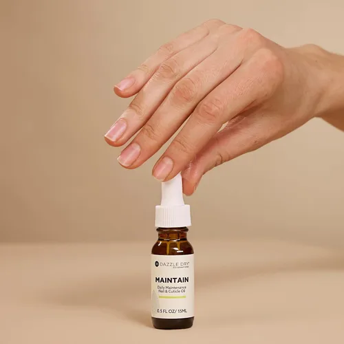 Vista 3 de Dazzle Dry Mantenga el mantenimiento diario de aceite para uñas y cutículas, 0.5 oz (0.5 fl oz) Vegan & Cruelty-Free · Nail Growth & Strengthening