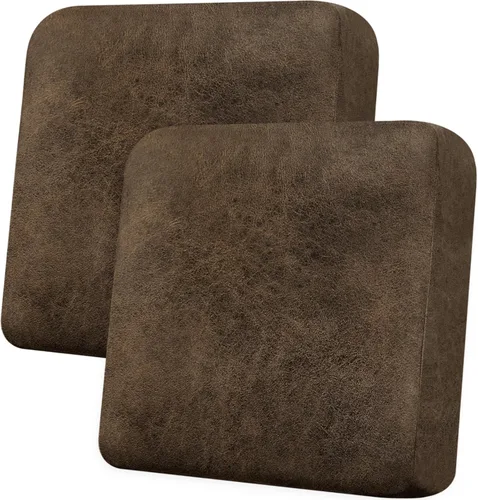 Vista 113 de Funda de cojín para sofá con aspecto de cuero, 1 unidad, elástica, para sala de estar, funda de cojín individual para sofá, protector de asiento