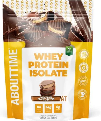 Vista 7 de Aislado de proteína de suero Nutrition About Time de SDC, 2 lb, 108720, 1, 1 Ingredientes naturales, sin OMG, sin gluten, sin lactosa, cero