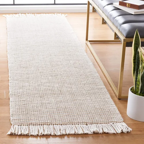 Vista 23 de SAFAVIEH Natural Fiber Collection - Alfombra decorativa de 2 x 3 pies, carbón y natural, yute tejido a mano, ideal para zonas de alto tráfico