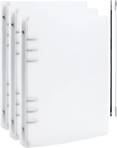 Vista 30 de BAOFALI 10PCS A5 Size Dividers for 6 Ring Binder,with Reinforced Edge and 10 Tabs,Paper Index Divider Category Page Tab Indexing Cards Die and Stamp