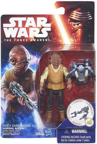 Vista 3 de Star Wars Figura de Admiral Ackbar de la serie Hero de The Force Awakens