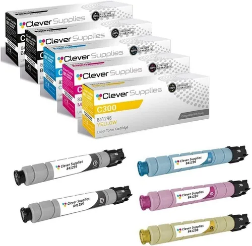 Vista 44 de CS - Cartucho de tóner compatible para Ricoh C220 406046 Color negro láser Aficio SP C220 Aficio SP C220A Aficio SP C220DN Aficio SP C220N Aficio SP
