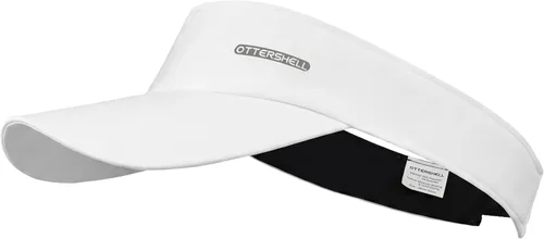 Vista 13 de Visera deportiva con ranuras para gafas, visera atlética ajustable para correr, golf, tenis, pesca.