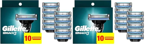 Vista 10 de Gillette Mach3 - Recambios de maquinilla de afeitar para hombres, 4 recambios de cuchillas de afeitar