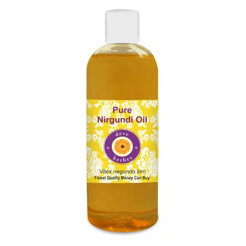 Vista 8 de Deve Herbes Pure Nirgundi Aceite (Vitex negundo Linn) 0.2 fl oz (0.16 oz)