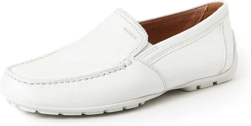 Vista 19 de Geox Mocasín de conducción Monet19 para hombre Cuero negro
