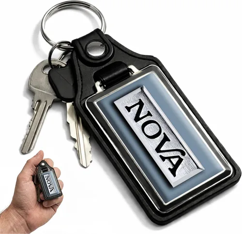 Vista 92 de Brotherhood Car Key Chain for Nova - Classic Models Keychain for Men and Blanco antiguo - Personalizado 1975