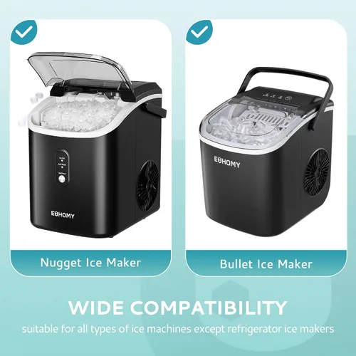 Vista 7 de EUHOMY Max 33 Usos Limpiador de máquina de hielo descalcificador (1 galón/3.75L), limpiador para máquina de hielo de 128 onzas líquidas, solución