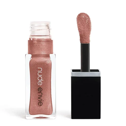 Vista 13 de nude envie - Brillo de labios - Acabado de alto brillo - Hidratante y fácil aplicación - Hidratación de lujo - Fórmula antiadherente - Con vitamina