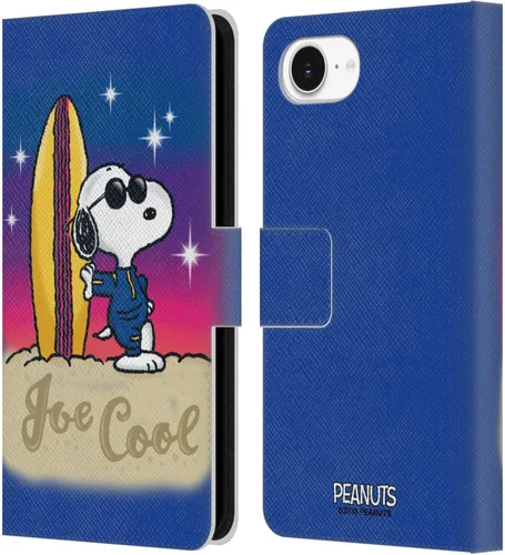 Vista 54 de Head Case Designs Funda de piel con licencia oficial de Peanuts Beach Surf Snoopy Boardwalk Airbrush compatible con Apple iPhone 11