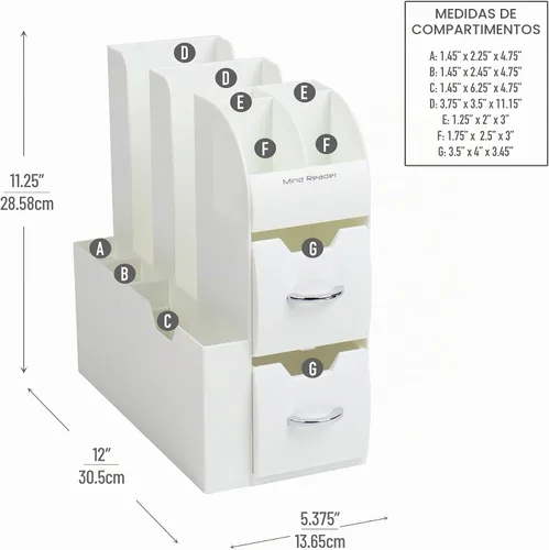 Vista 3 de Mind Reader caja organizador de café