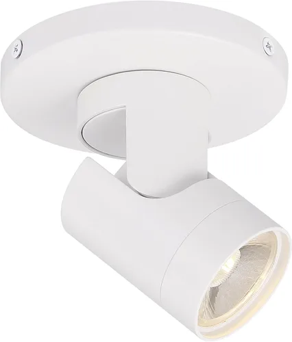 Vista 5 de Nuvo Lighting 62/1105 - Foco de techo y pared con monopunto LED ajustable, 12 W, color negro