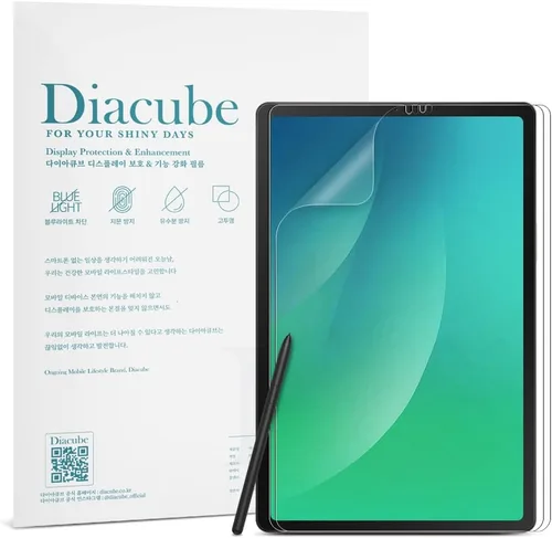 Vista 10 de Paquete de 2 protectores de pantalla antirreflejos con filtro de luz azul para Samsung Galaxy Tab S6 Lite de 10.4 pulgadas (2024/2022/2020)