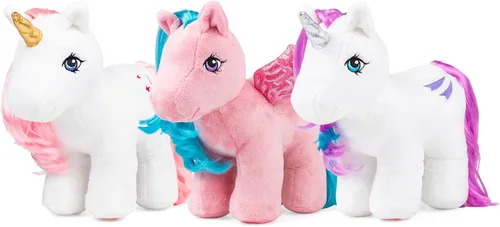 Vista 5 de My Little Pony Peluches de unicornio y pegaso para el 40 aniversario de Firefly (luciérnaga), unicornio y pegaso, peluche de coleccionista, juguete
