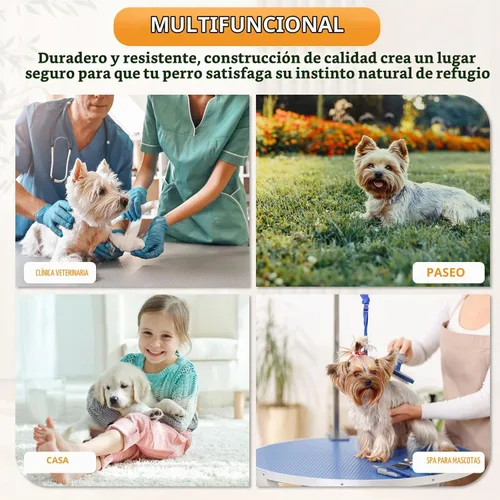 Vista 3 de PayLessHere Jaula para Perros de 46 cm para Perros Pequeños, Jaula de Metal de Puerta Única Plegable para Viajes, Interior y Exterior, con Divisores