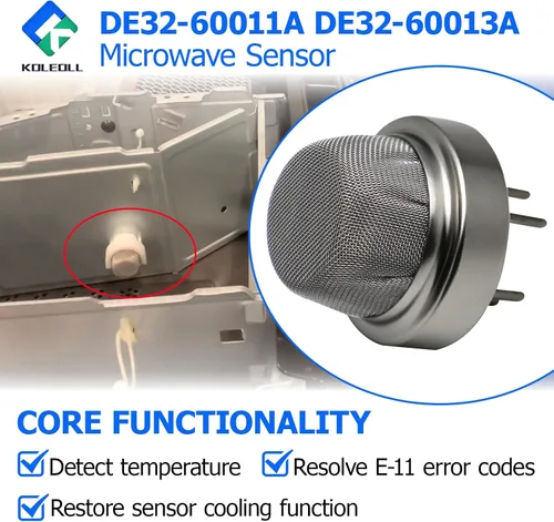 Vista 5 de DE32-60011A DE32-60013A Sensor de microondas Fijar microondas E11 Error Compatible con Samsung Microondas Repuesto Sensor de Gas Microondas