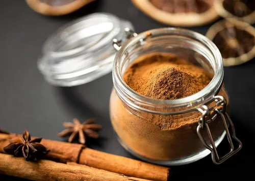 Vista 4 de Canela en polvo orgánica, 4 onzas – Variedad Cassia, sin OMG, especias crudas molidas, Kosher, superalimento vegano, a granel, apto para keto, ideal