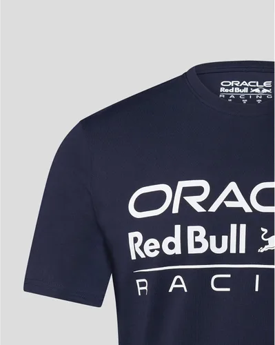 Vista 3 de Red Bull Racing F1 Camiseta con logotipo frontal grande