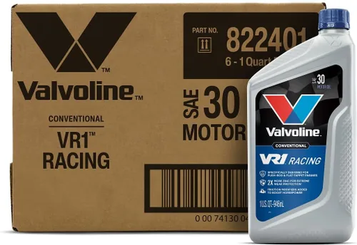 Vista 14 de Aceite de motor Valvoline VR1 Racing SAE 10W-30, 1 cuarto de galón