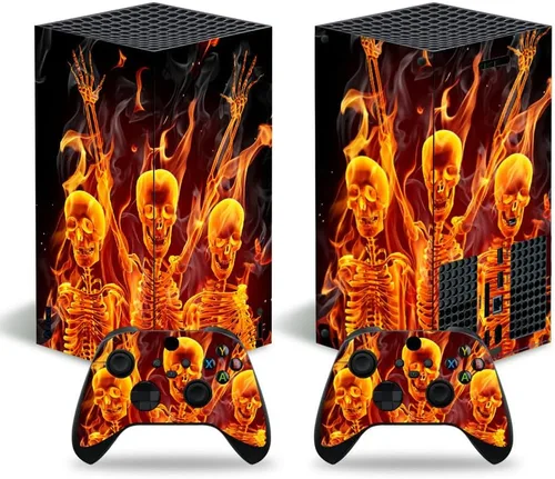 Vista 22 de Xbox Series S Stickers Full Body Vinyl Skin Decal Protective Cover for Microsoft Xbox Series S Console and Controllers (Series S A)