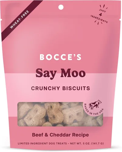 Vista 13 de Bocce's Bakery Bac'n Nutty Flavor Crunchy Biscuits - Golosinas para perros