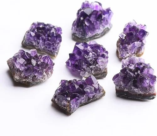 Vista 13 de Colección de 100 piedras preciosas de cristal natural, muestras mixtas de minerales crudos, incluyendo cuarzo, amatista y más para curación