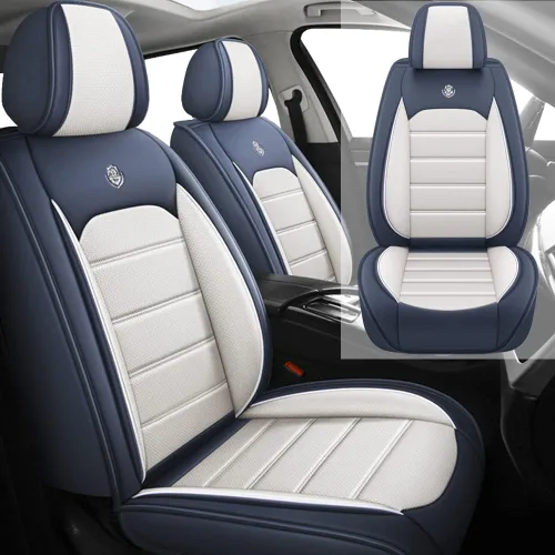 Vista 10 de Funda de asiento de cuero para Mazda CX-3 2016-2021, accesorios interiores, fundas de asiento, cojín protector de vehículo, compatible con bolsa