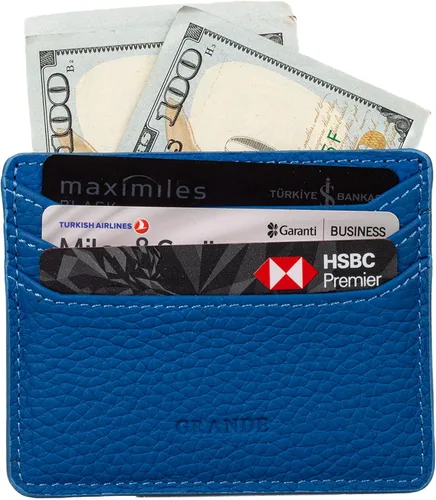 Vista 5 de 3633 Estuches para tarjetas, Azul, Minimalista